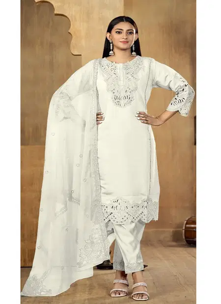 Bilqis B 199 Cotton Slub Embroidery Pakistani Readymade Suits Exporters In India